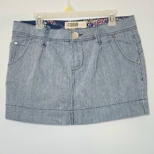 Route 66 striped mini skirt women's size 12